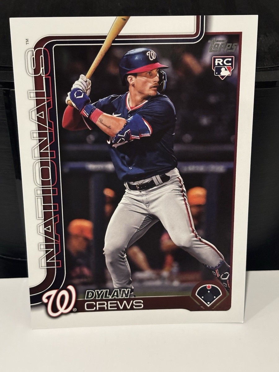 2025 Topps Series 1 Dylan Crews RC Jumbo Oversized Card #74