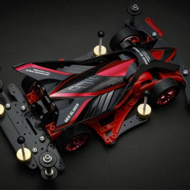 TAMIYA Mini 4WD Rev Series Geo Glider Advanced Pack TKC Edition