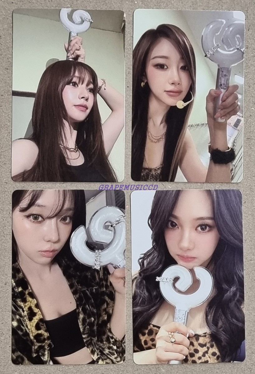 aespa OFFICIAL LIGHT STICK FANLIGHT VER.2 PHOTOCARD PHOTO CARD