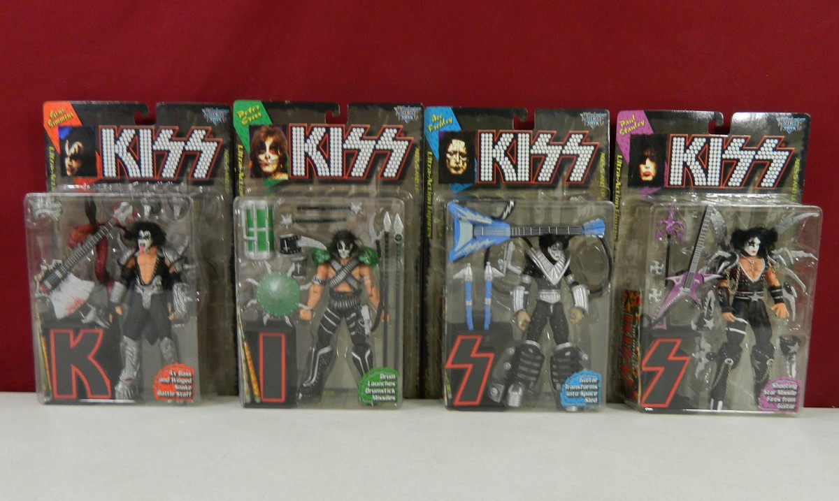 KISS Action Figures Set Of 4 ~ KISS Letters ~ McFarlane | eBay