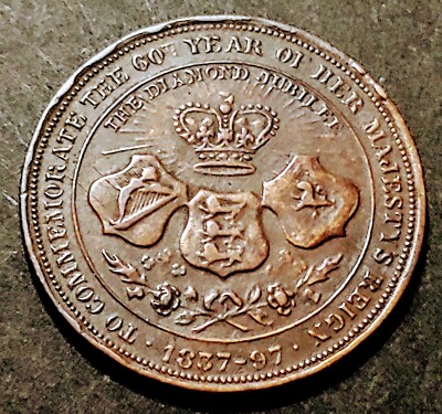 カナダ 1897 Diamond Jubilee 5＄未使用1種 カナダ 1897 Diamond
