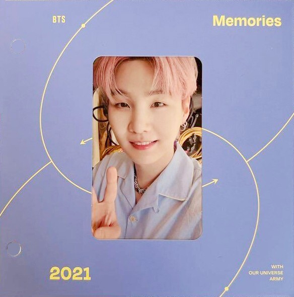 BTS MEMORIES 2017 Blu-Ray ユンギ SUGA トレカ BTS Memories 2017 Blu