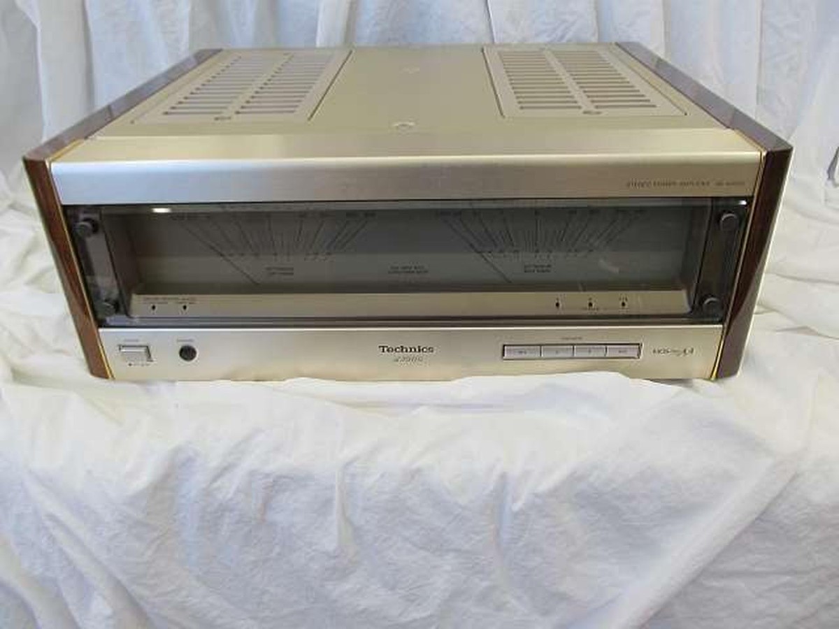 Vintage 1989 Technics SE-A100 Power Amplifier Audio Equipment Very