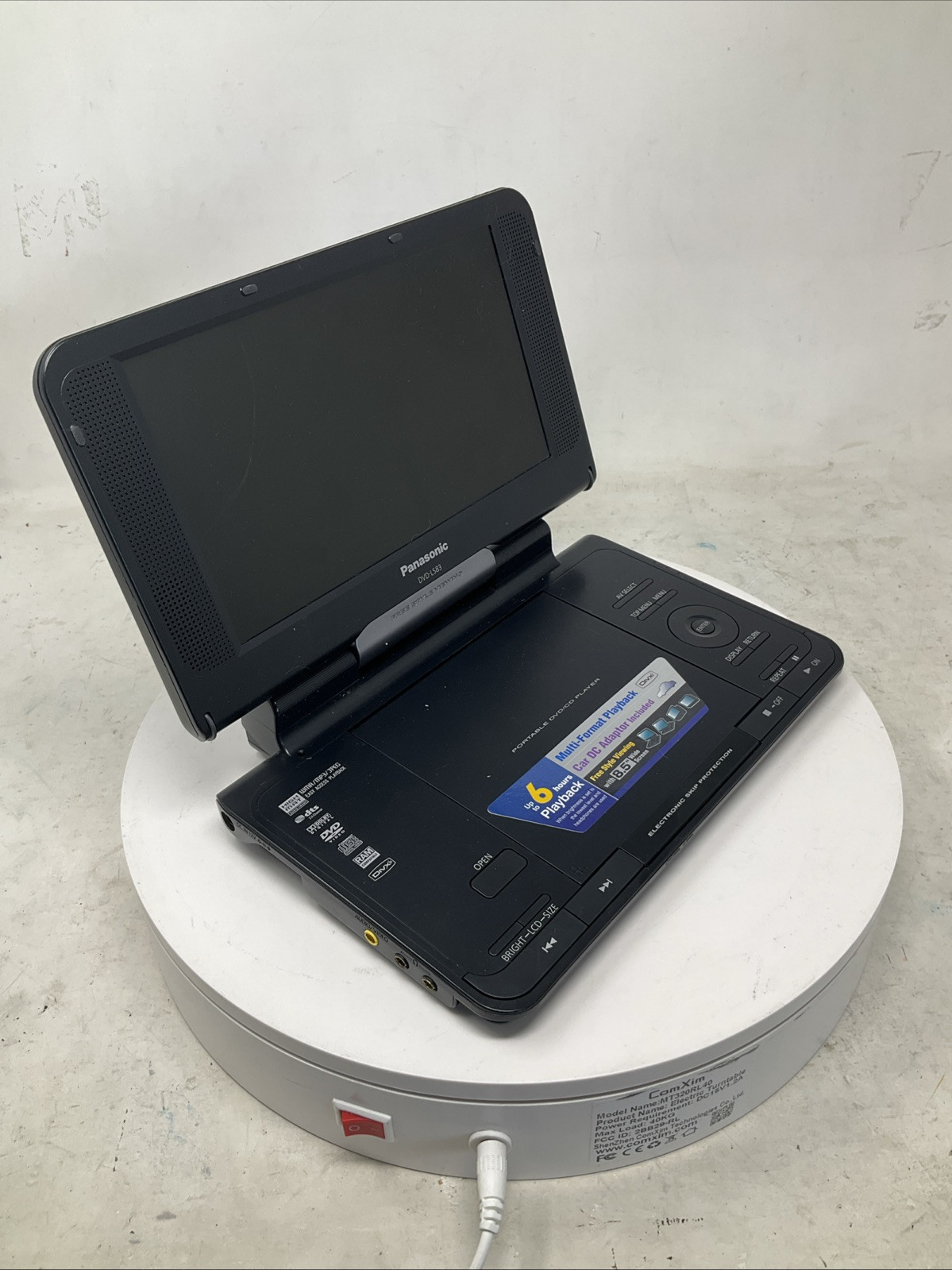 PanasonicポータブルDVDプレーヤー パナソニック ポータブルDVD