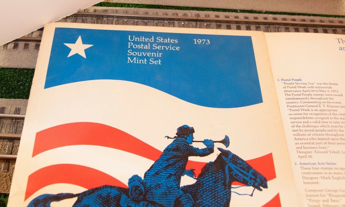 U.S. Postal Service Souvenir Mint Set 1973 | eBay