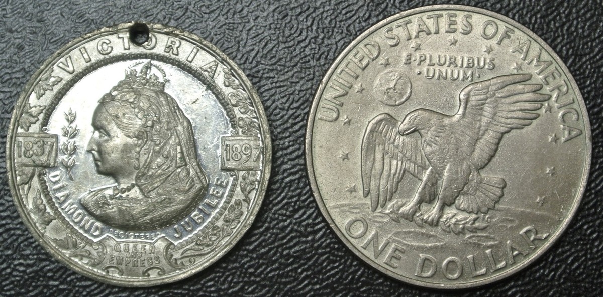 カナダ 1897 Diamond Jubilee 50c 使用済1種 カナダ 1897 Diamond