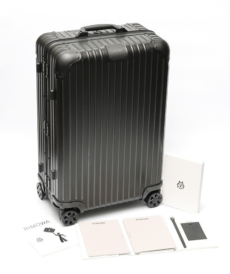 Rimowa Original Check-In M 60L Black 4-wheels Carry Case Suitcase
