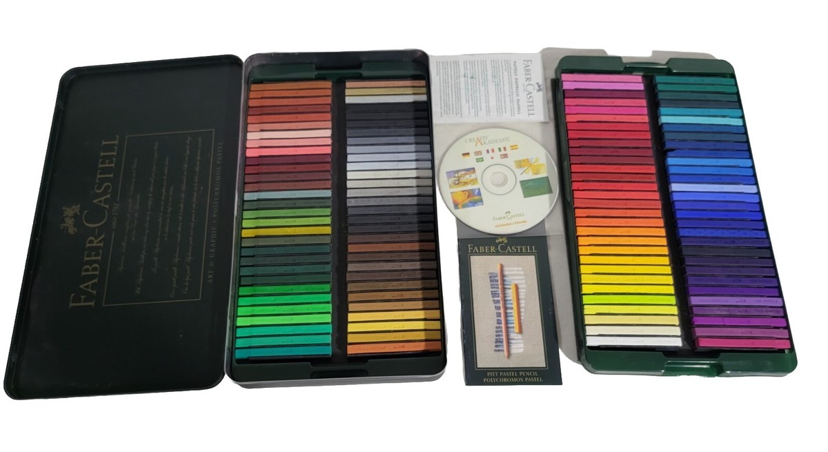 2) 120ct Sets of Faber Castell Polychromos Chalk Pastel sticks
