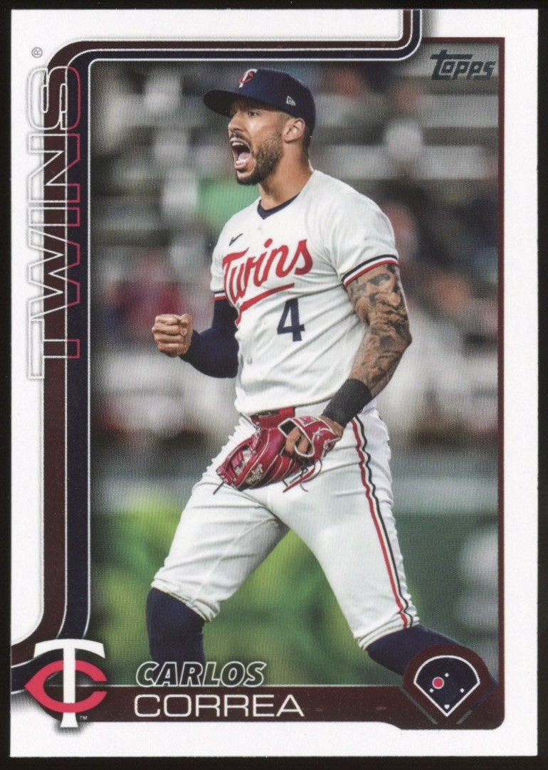 CORREA!! C.コレア 1st ボウクロ 直筆サインルーキーカード 2025 Topps