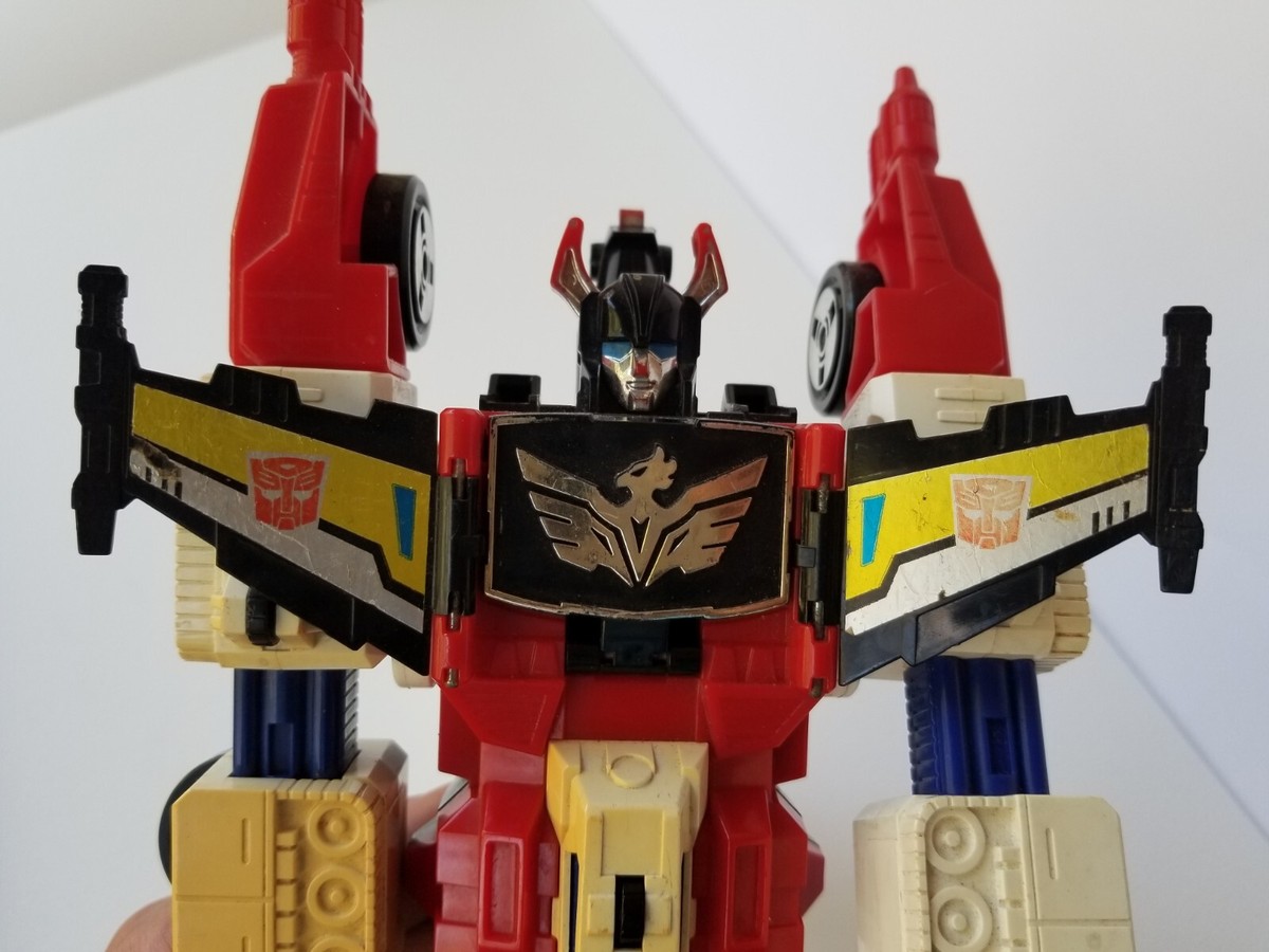 Takara Transformers G1 Greatshot Sixshot Great Shot Figure Vintage