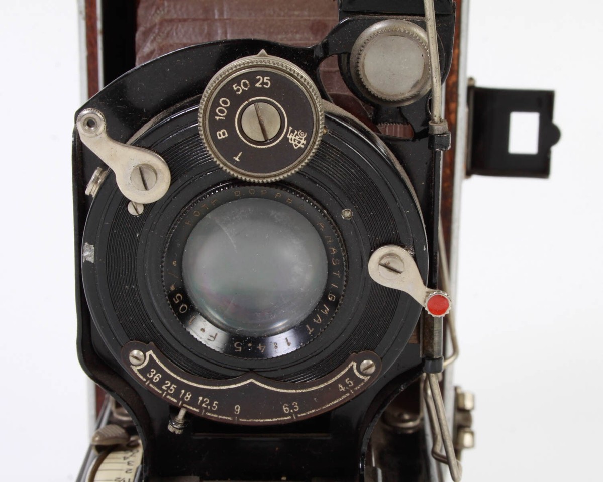 蛇腹カメラ Nagel-Anastigmat f:4.5 ジャンク ケース付き 【公式通販】