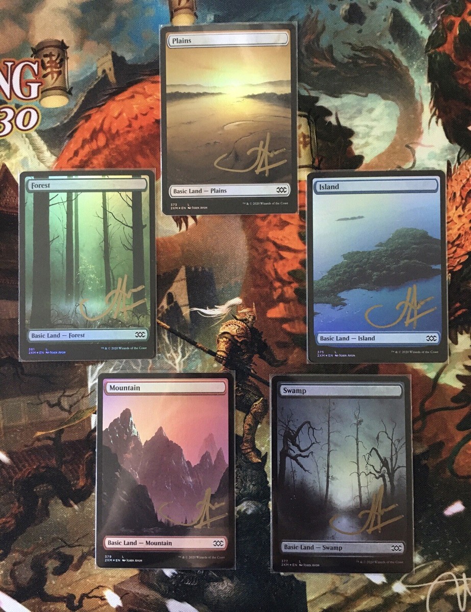 mtg 平地 foil ZEN ゼンディカー John Avon フルアート mtg 平地 foil