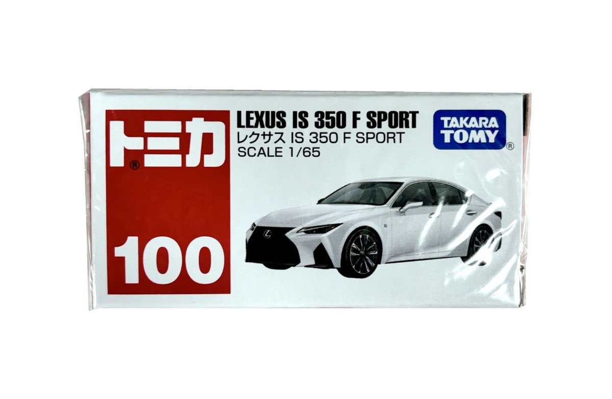 Takara Tomy Tomica NO. 100 Lexus IS 350 F Sport 1/65 Scale Diecast