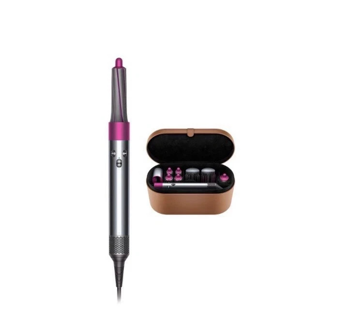 Dyson Airwrap Complete Hair Styler Set - Nickel/Fuchsia for sale