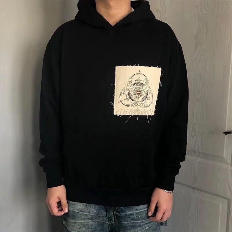 Clot X Fragment X Innersect Design Unisex Black Hoodie Sweatshirt