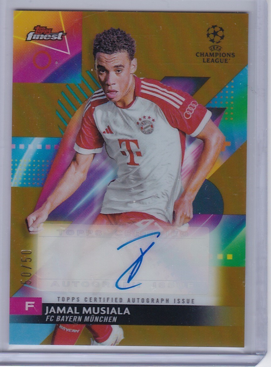 RC Topps Finest Jamal Musiala 99枚限定 カード