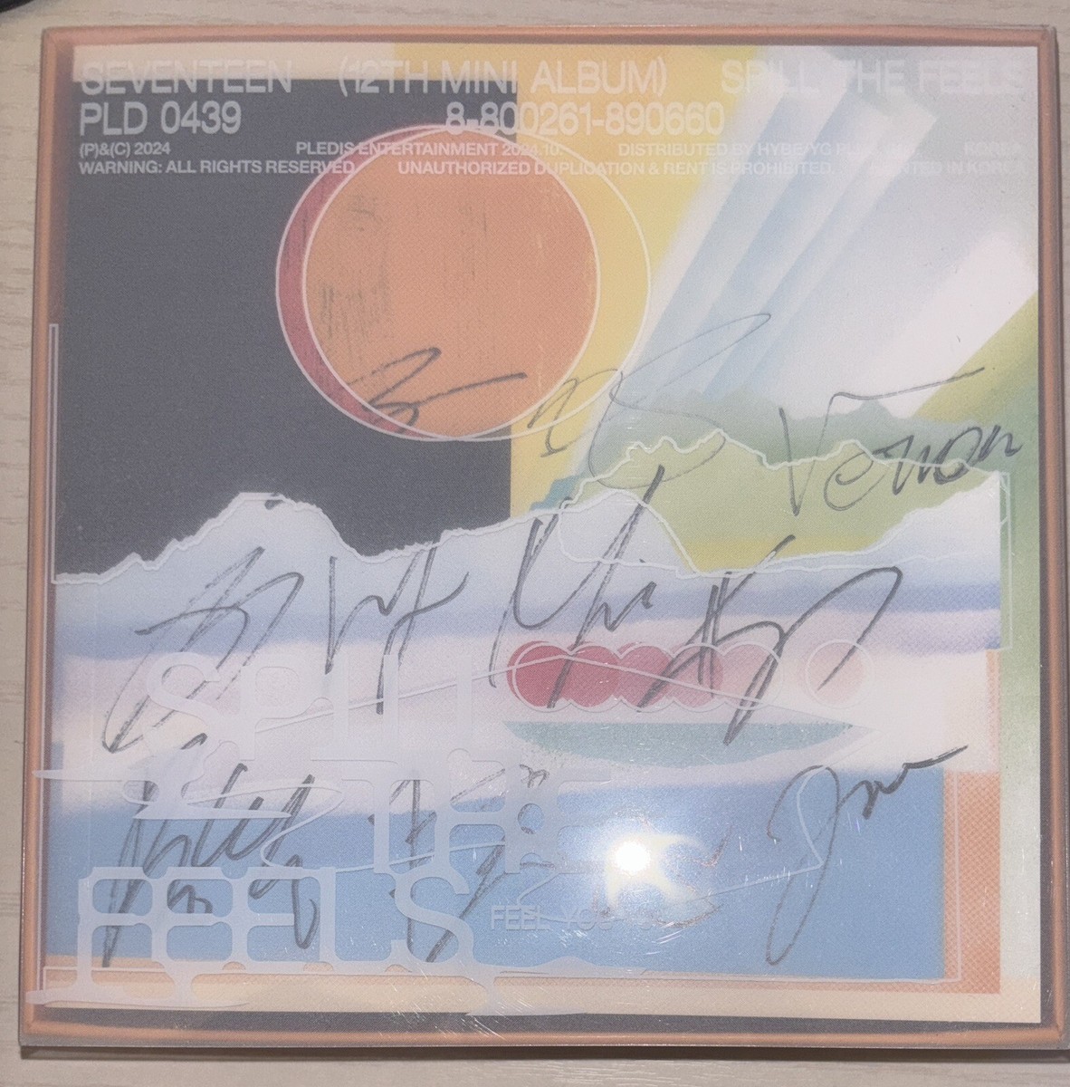 SEVENTEEN ミンギュ サイン レア 値下げはコメントまで SEVENTEEN