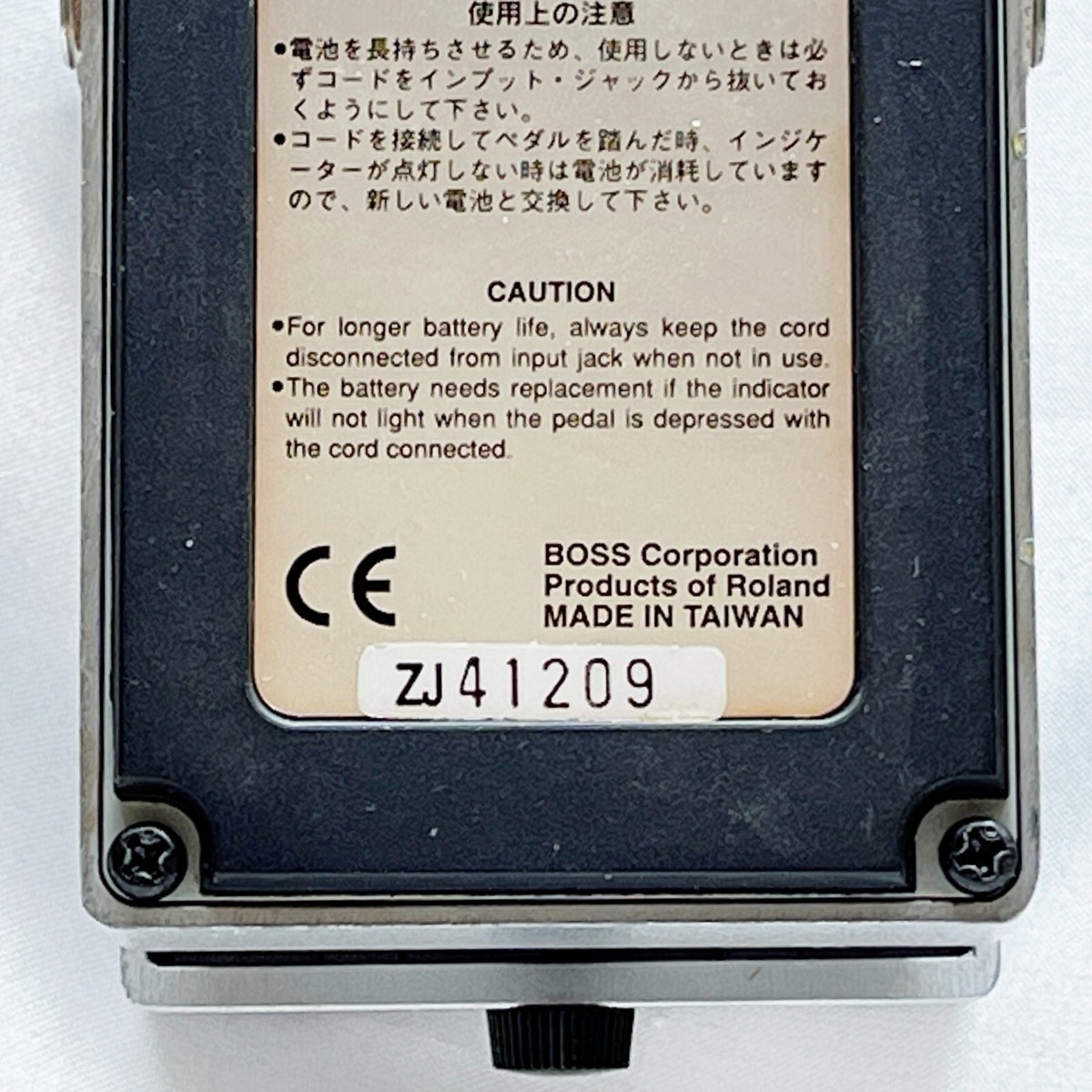 BOSS FZ-3 FUZZ 1997 Vintage Guitar effect pedal Tested PSA MIT