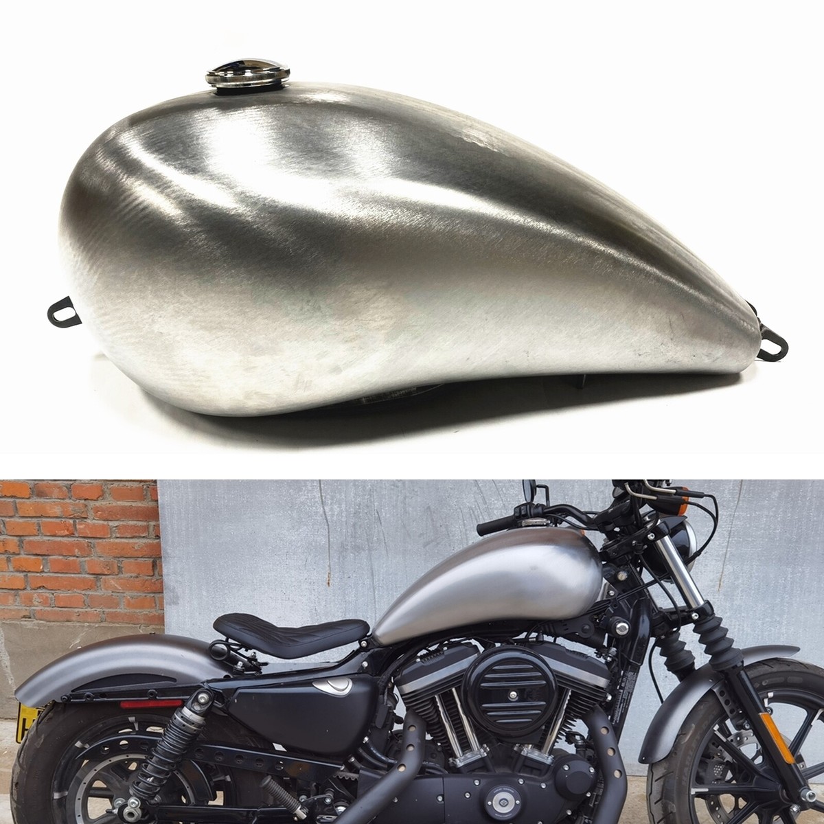 20L Petrol Gas Fuel Tank For Harley Sportster 2007-2022 2008