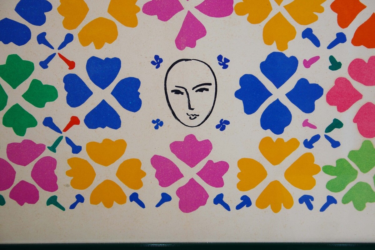 アンリマティス【Large Decoration with Masks】 アンリマティス