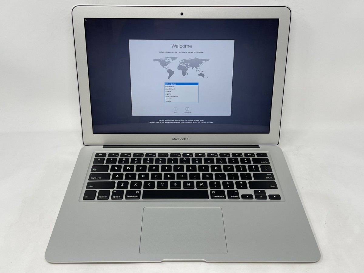 Apple MacBook Air 13 2017 1.8 GHz Intel Core i5 5th Gen 8GB 128GB