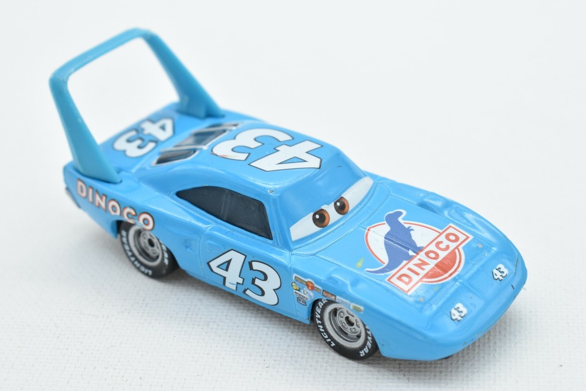 Disney Pixar Mattel 1970 Plymouth Super Bird 43 Dinoco Die Cast