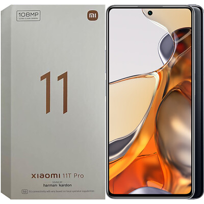 Xiaomi 11T Pro 5G Gray 256GB + 12GB Dual-SIM Unlocked GSM