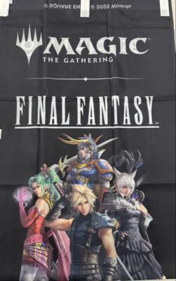 MTG Final Fantasy Promo Banner Poster Store Display Not for Sale