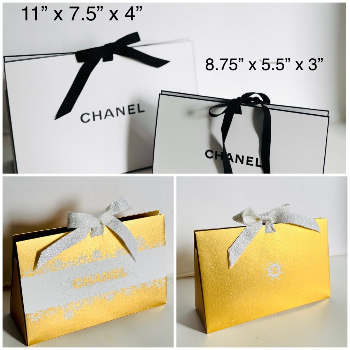 CHANEL Origami Ribbon GIFT BAG | Sizes: 11