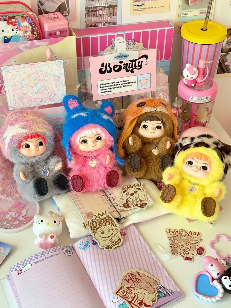 Wakuku Fuzzy Trendy Fun Party Series Plush Blind Box Toy Confirmed