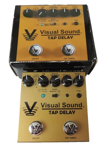 Vrsual Sound H2O Delay Chorus 箱 取説 付き Vrsual Sound H2O Delay