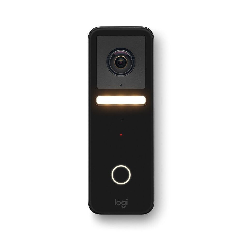 Logitech Circle View Apple HomeKit enabled Wired Doorbell