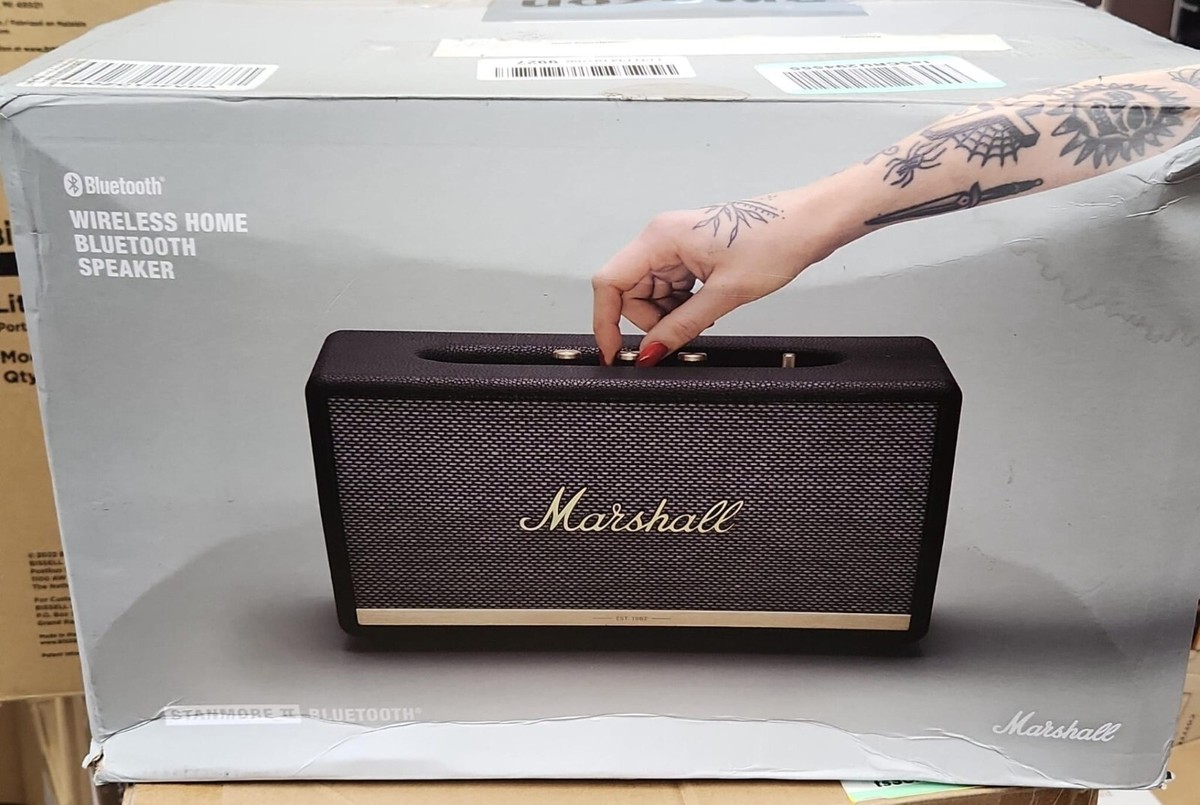 お値下げ MARSHALL スピーカー HEADPHONES STANMORE 2 BLACK