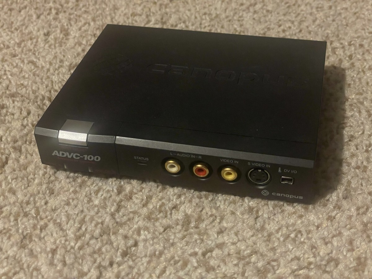 カノープス ADVC-100 アナログ映像デジタル変換器 【公式通販】