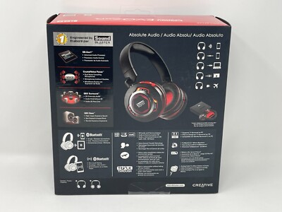 Creative Sound Blaster EVO ZxR GH0250 Ent Headphones Bluetooth