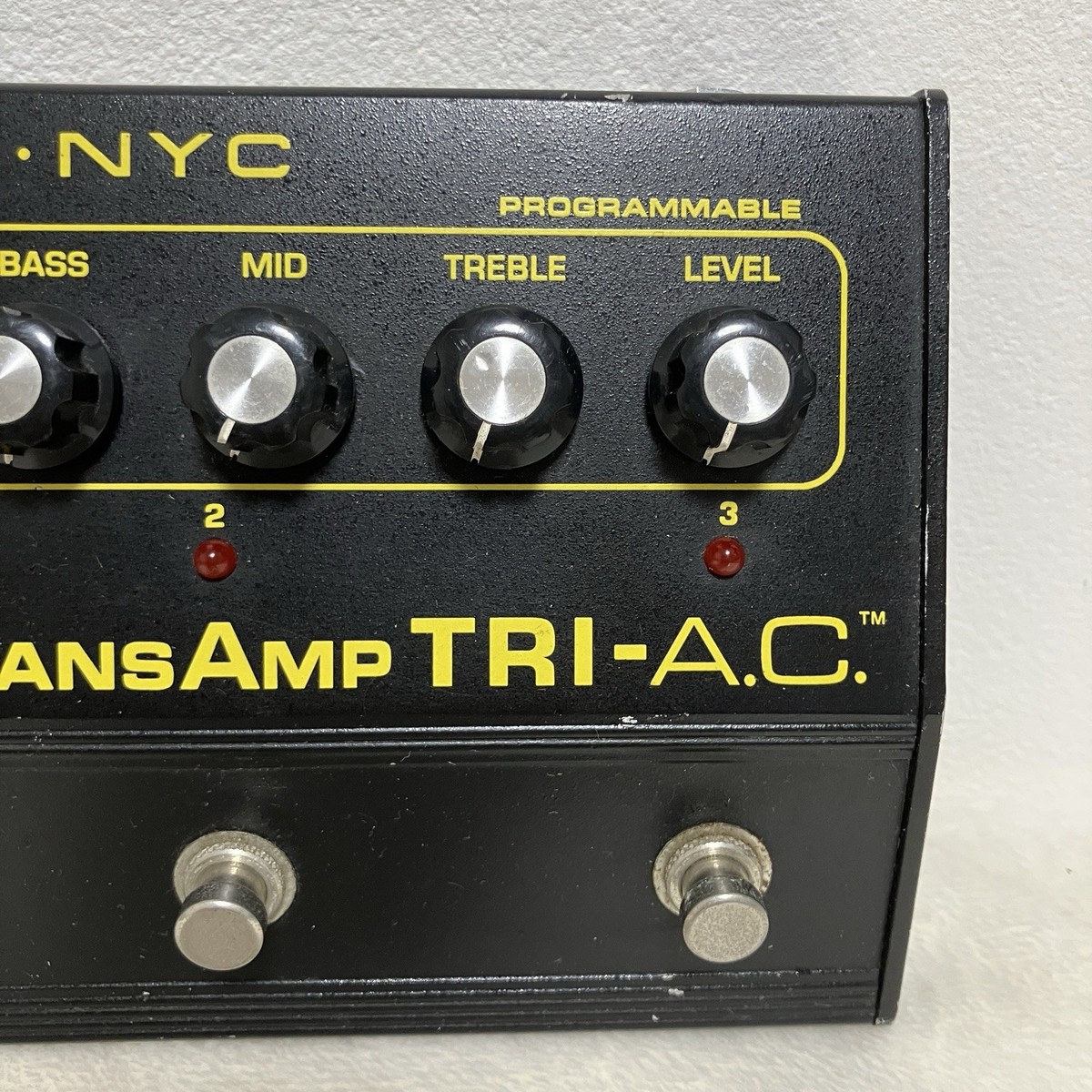 TECH21 NYC SansAmp TRI-AC TRI-A.C. Electric Guitar Effect Pedal