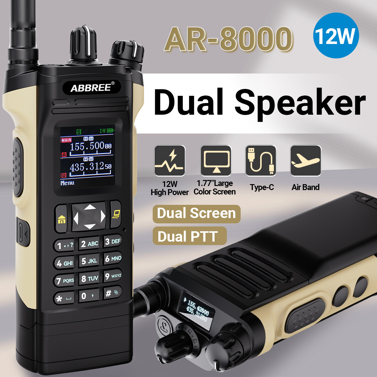 AOR AR8000 ワイドバンドレシーバー ロッド + AR8000は操作性に優れた