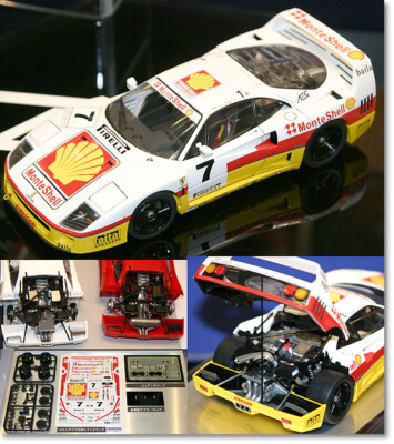 Rare Kit Tamiya 1/24 Model kit Ferrari F40 Competizione Monteshell