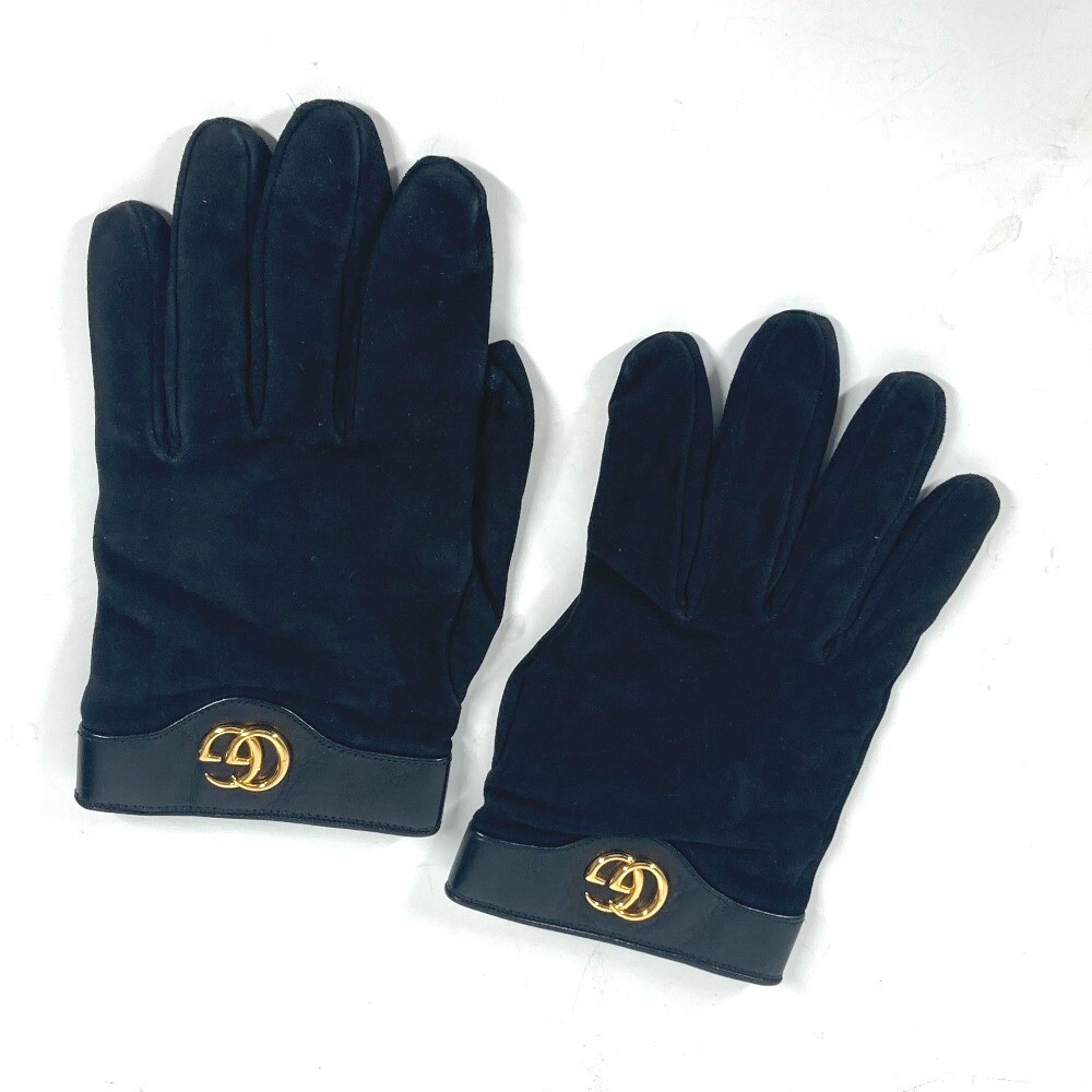 GUCCI Accessories GG Interlocking G Glove gloves suede / Leather