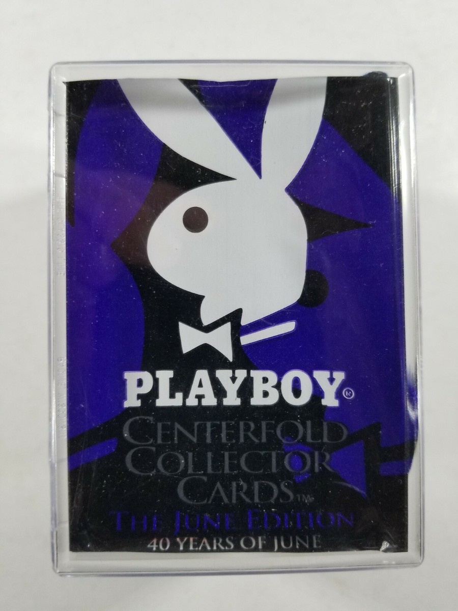 PLAYBOY CENTERFOLD COLLECTOR CARDS JUNE EDITION COMPLETE BASE SET