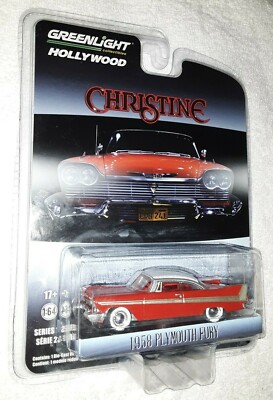 GREENLIGHT HOLLYWOOD CHRISTINE 1958 PLYMOUTH FURY DIECAST CLASSIC