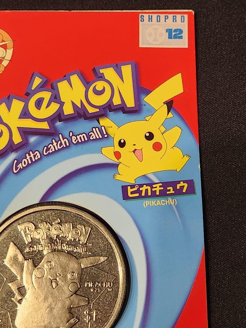 2001 Niue $1 Pokemon Coin Pikachu Official coin dollar | eBay