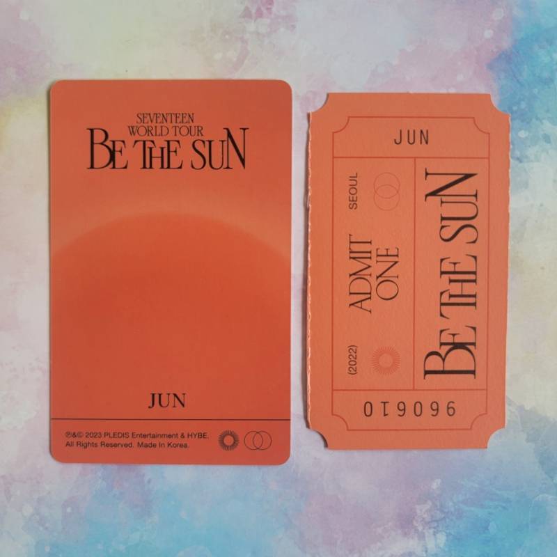 未開封新品) BE THE SUN SEVENTEEN WORLD TOUR SEOUL DVD 【公式通販】