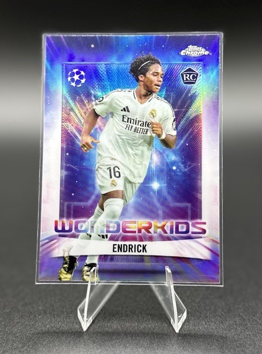 2024-25 Topps Chrome UEFA Club Competition Wonderkids Endrick