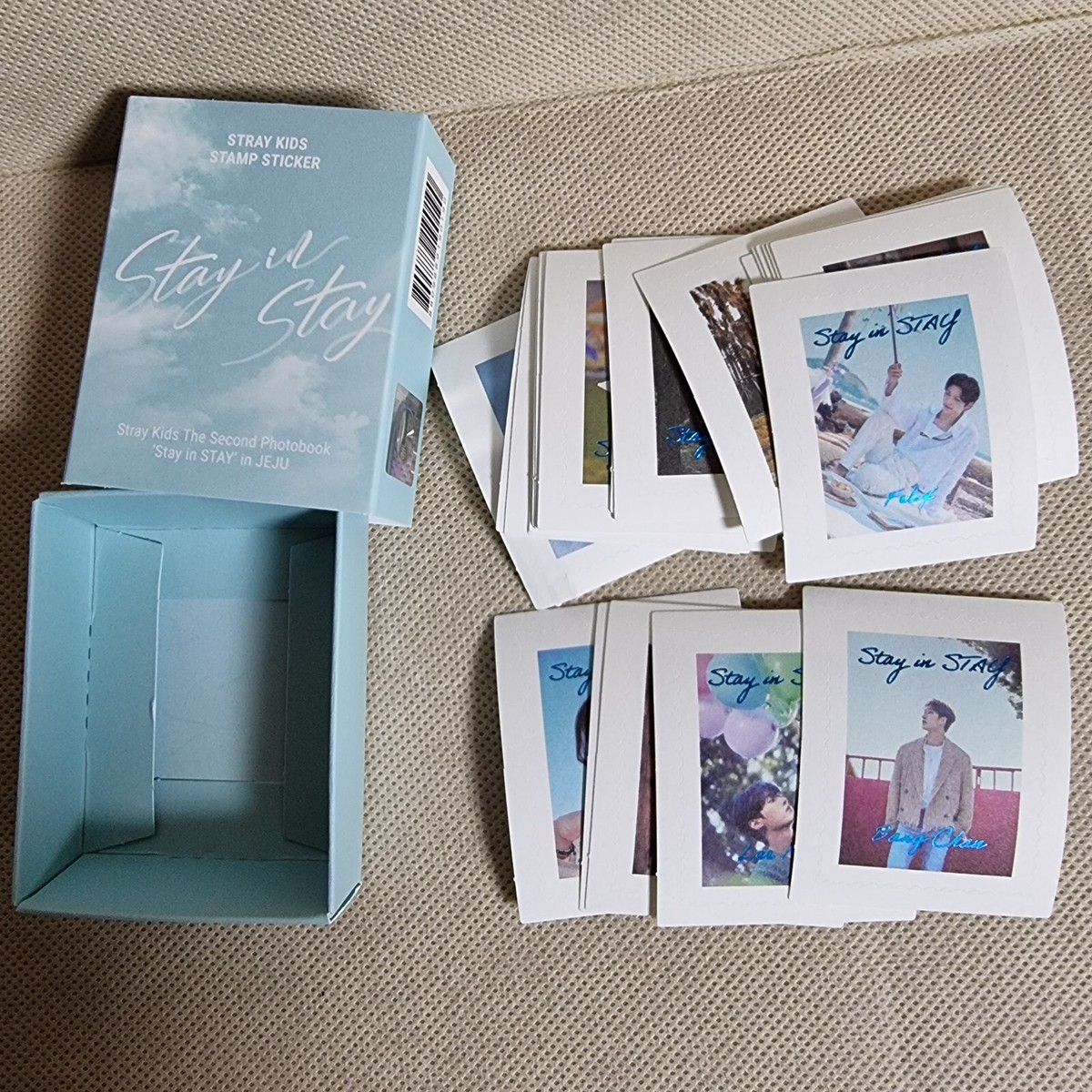 STRAY KIDS STAY IN STAY IN JEJU JYP SHOP OFFLINE MD SKZOO STAMP