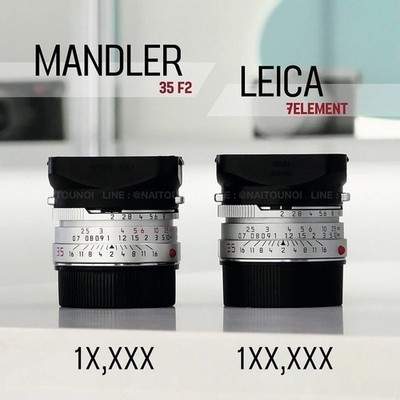 Leica M Mandler 35mm F2 銀（銅製特別版） Leica M Mandler 35mm F2