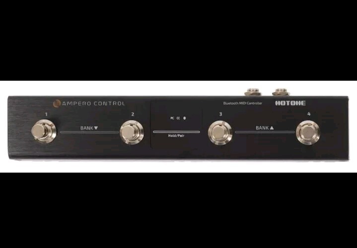 Hotone Ampero Control 4 Button Bluetooth MIDI Foot Controller