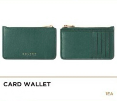 BTS JUNGKOOK Exhibition GOLDEN The Moments Card Wallet Japan