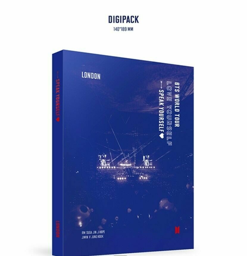 BTS DVD SPEAK YOURSELF London ロンドン ジョングク BTS WORLD TOUR