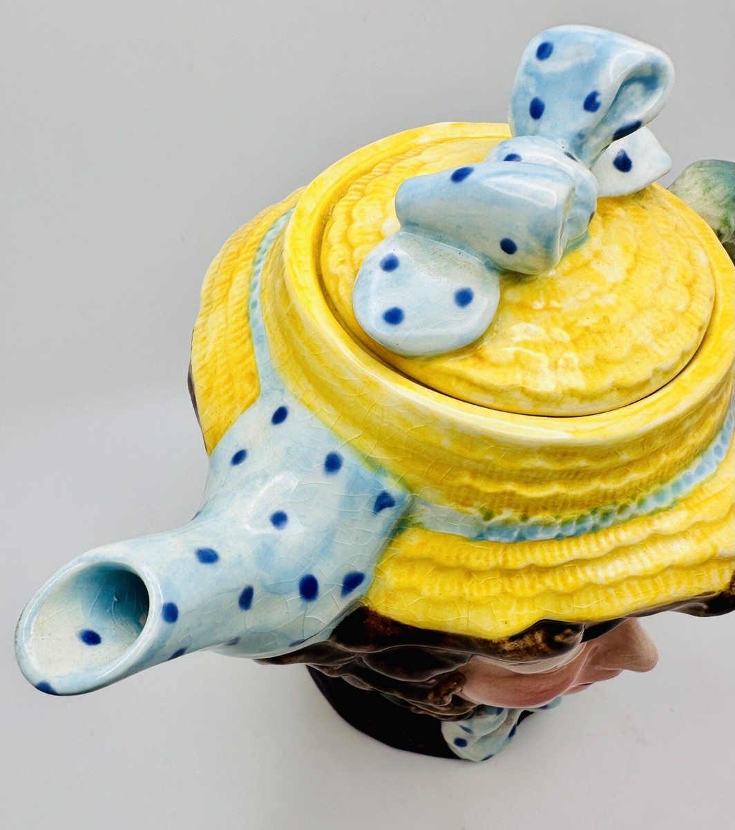 Beswick England Pottery Dickens Dolly Varden Character Teapot